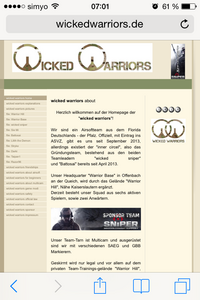 wicked warriors Homepage 05.2014